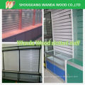 good quality with aluminium slat wall mdf